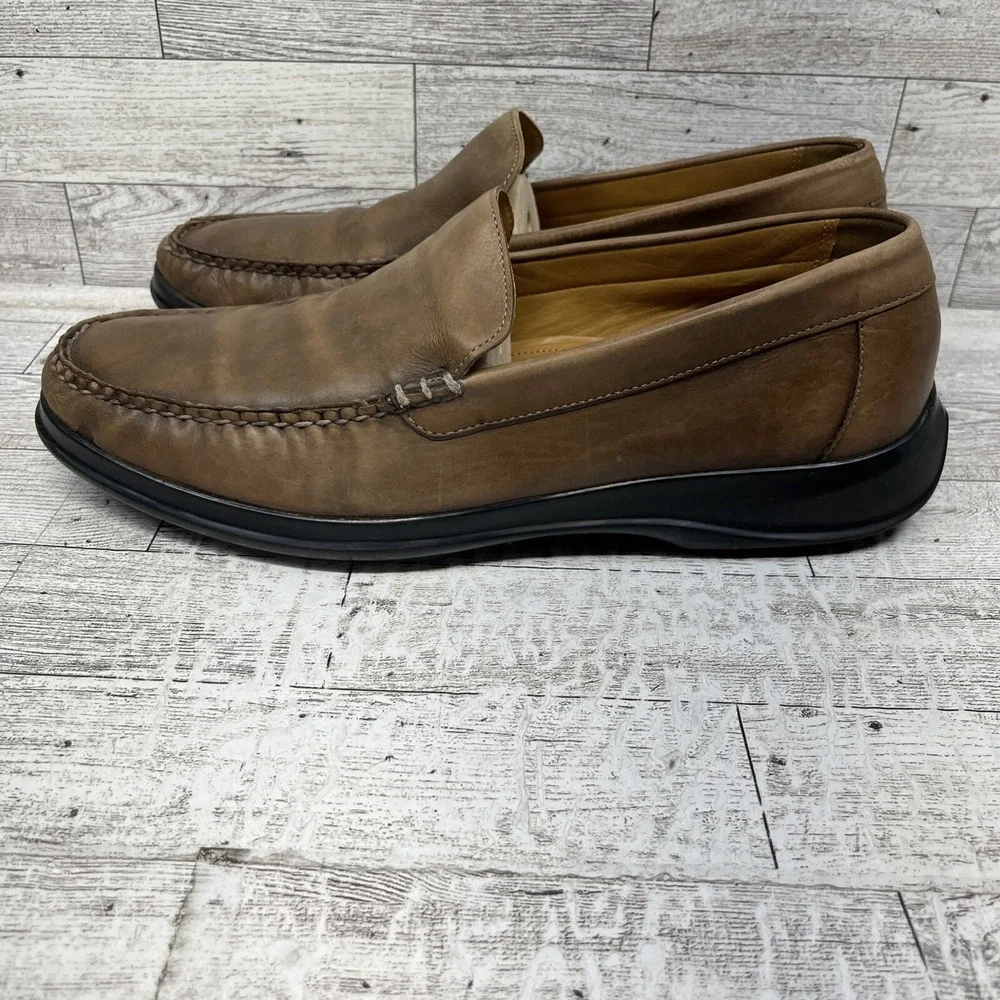 Cole Haan Dempsey Brown Leather Loafer Shoes C05779‎ Men Size 8.5M